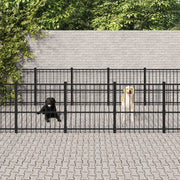 Gabbia per Cani da Esterno in Acciaio 22,58 mÂ² cod mxl 34740