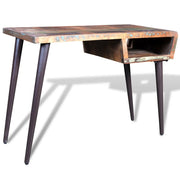 Scrivania in Legno di Recupero con Gambe in Ferro cod mxl 69107