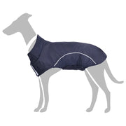 Impermeabile per Cani con Strisce Riflettenti Poliestere S 42000298