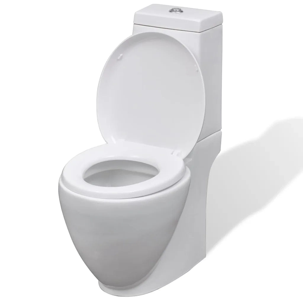 Set Toilette e BidÃ¨ in Ceramica Bianca cod mxl 50868