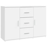 Credenza | Madia | Buffet da pranzo | Armadio da pranzo Bianca 91x29,5x65 cm in Legno Multistrato