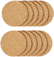 12 pezzi di supporti per bicchieri, supporti per bicchieri per tavoli da salotto con bordo rotondo, regalo caldo per accessori per la casa.