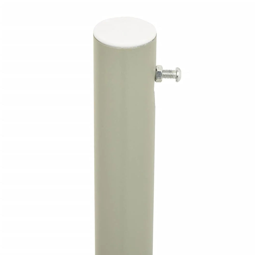 Tenda da sole laterale retrattile/schermo protettivo per patio giardino terrazza balcone 180 x 600 cm marrone 02_0007345