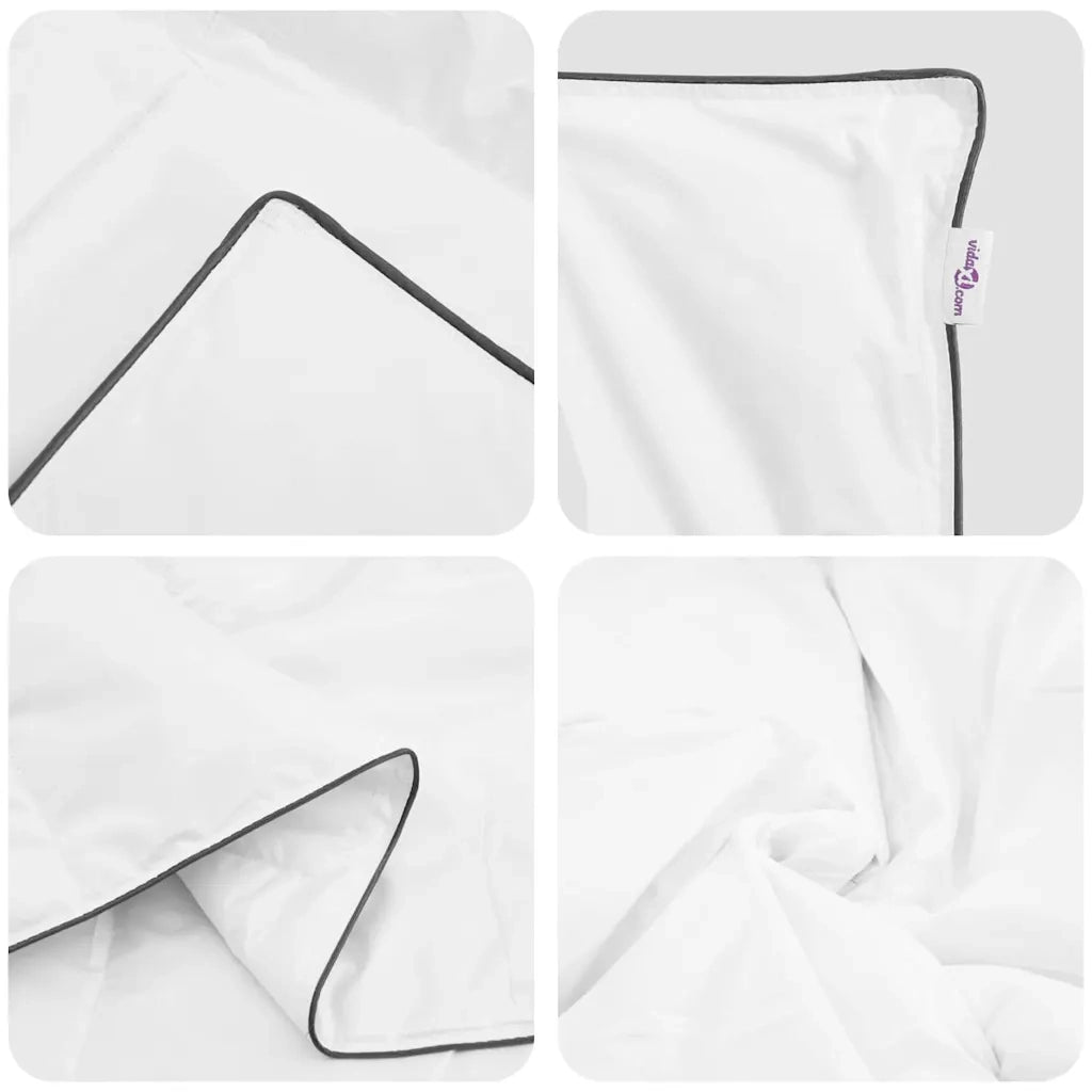 Set Coperta Invernale con cuscino 3 pcs Bianco 200 x 200 cm