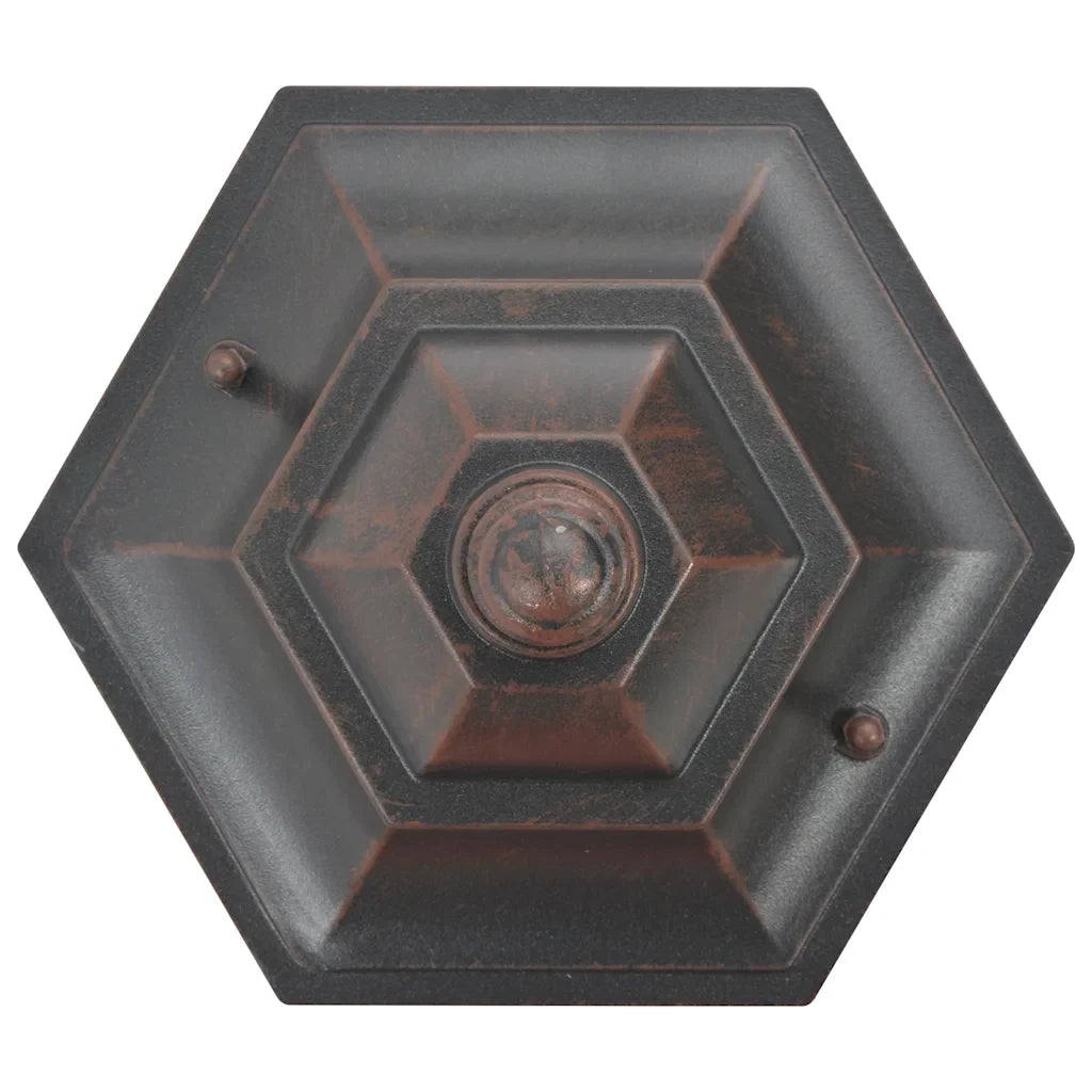 Set di 6 luci da giardino funzionali con paletto 110 x 19 cm alluminio bronzo 02_0045887