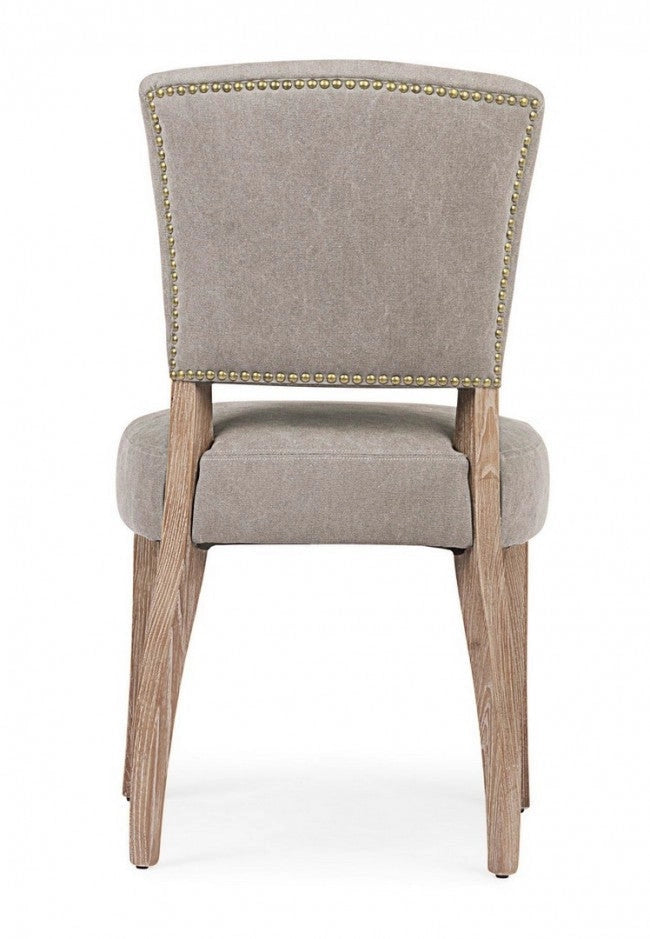 Set 2 Sedie 52x63x90h cm Maratriz Grigio