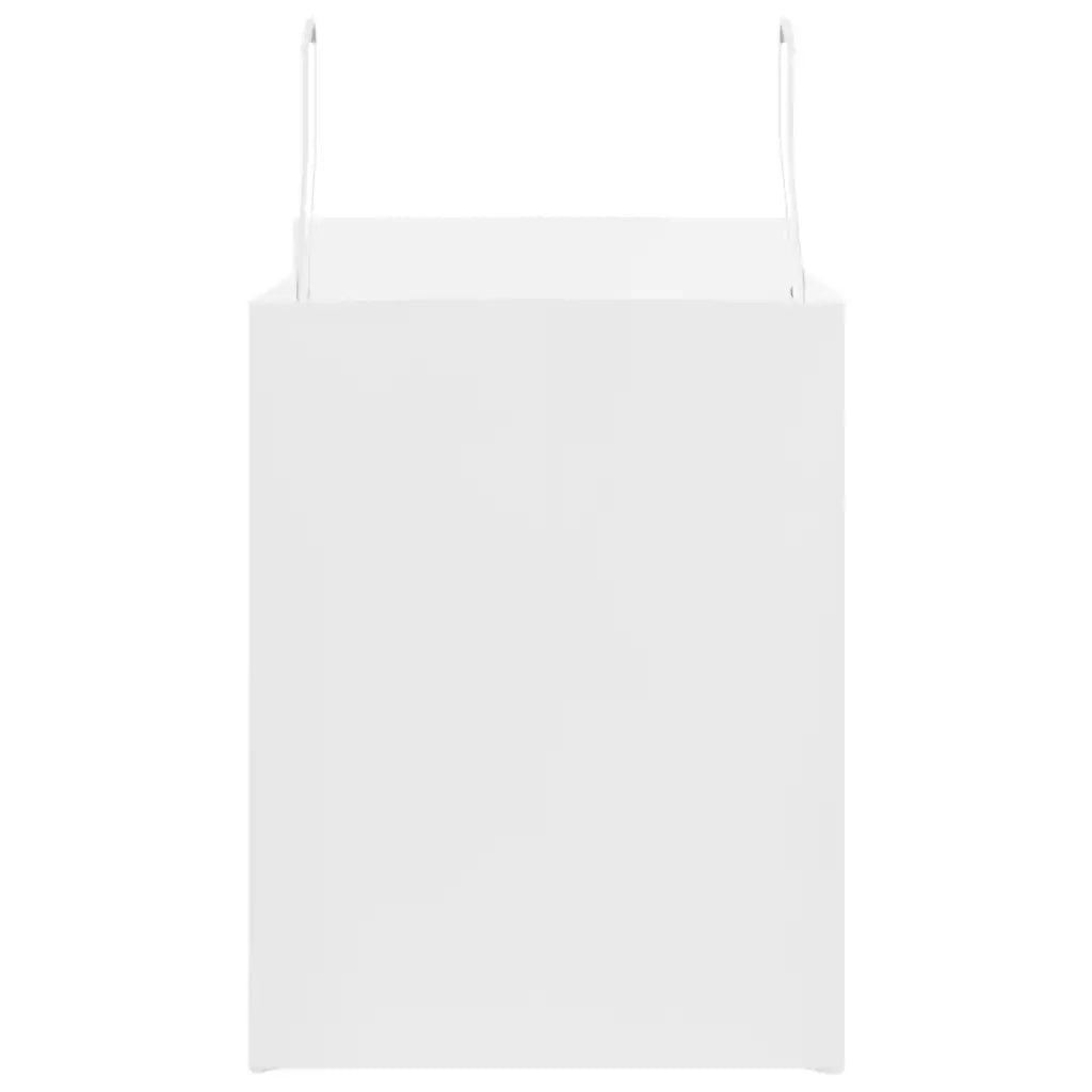 Sacchetti di Carta 50 pz con Manici Bianchi 32x22x28 cm