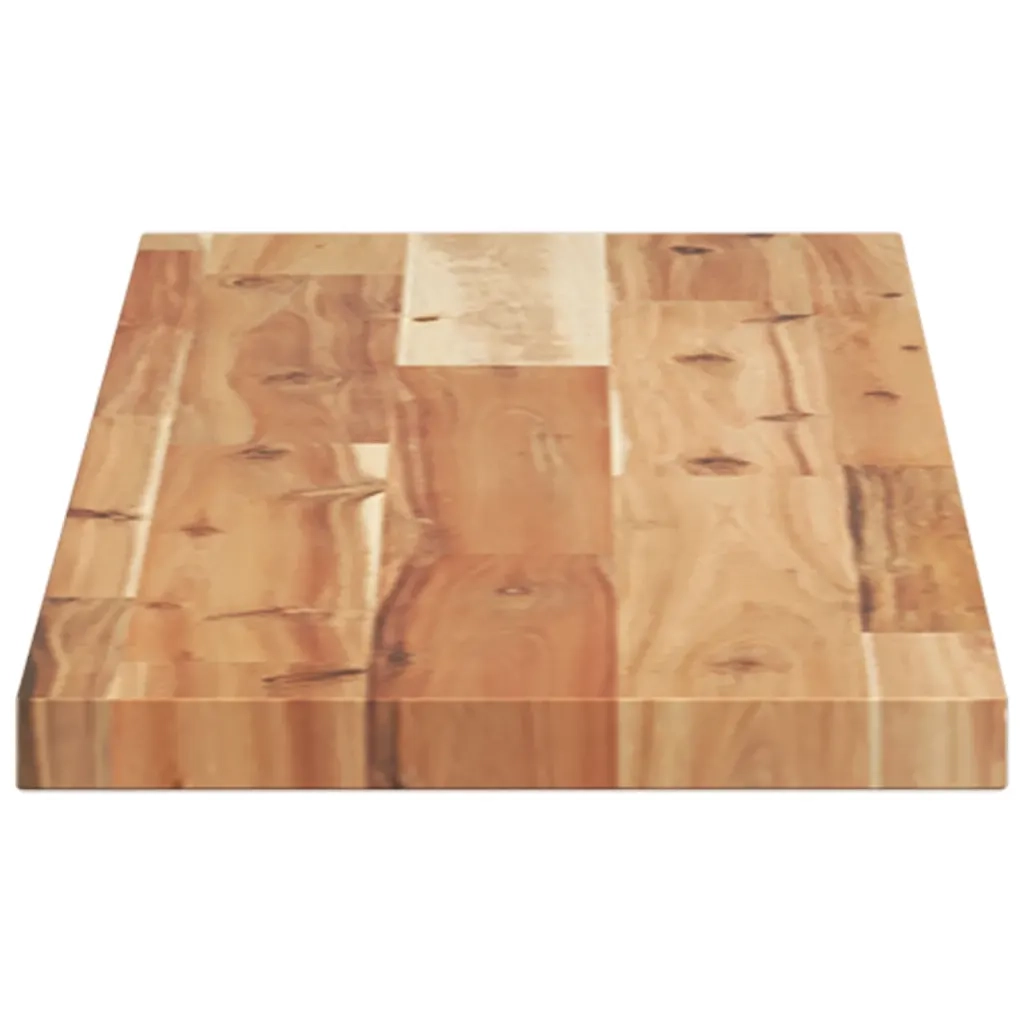 vidaXL Mensole da Parete 3 pz 100x20x2 cm Legno Acacia Rifinito a Olio