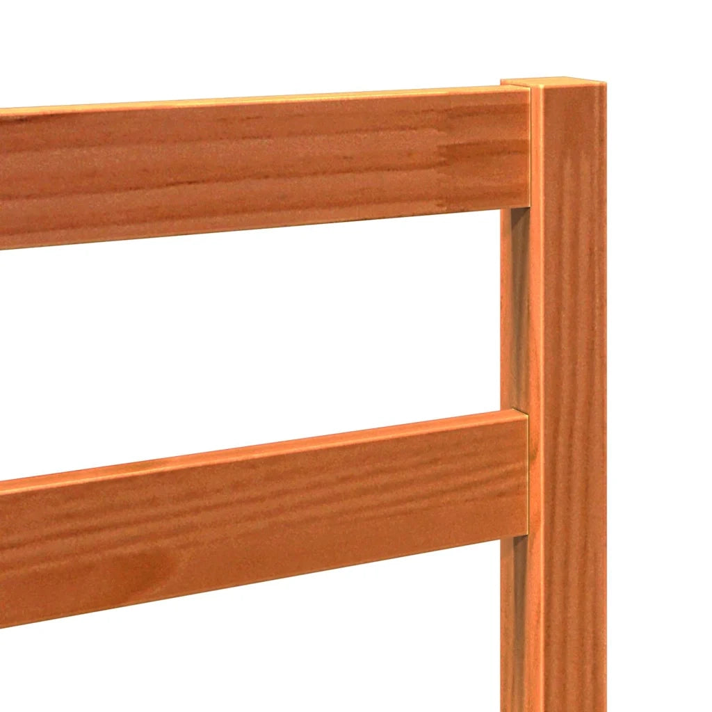Testiera del letto-Testata Decorativa Marrone cerato 80,5 x 4 x 104 cm