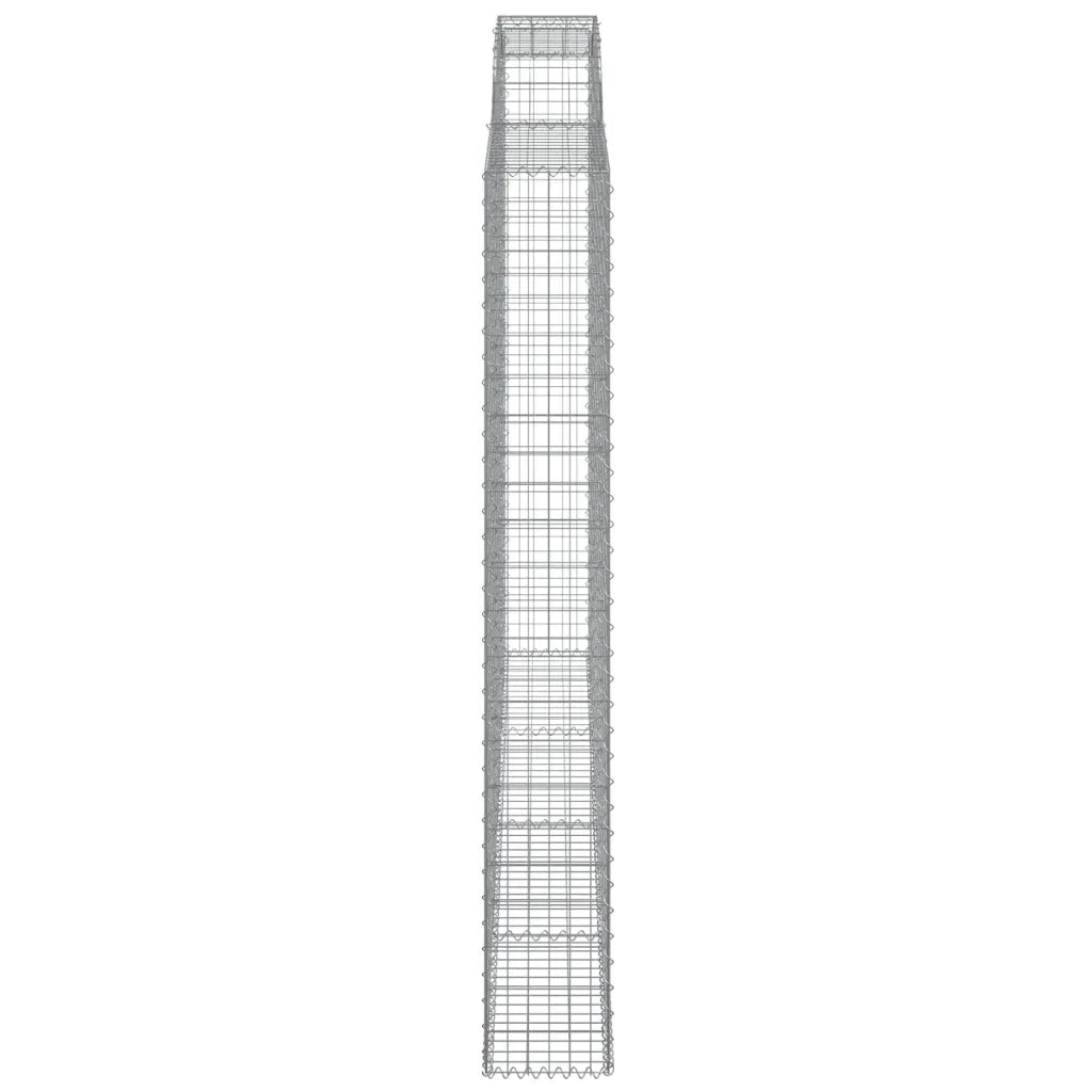 Cesto Gabbione ad Arco 300x30x220/240 cm Ferro Zincato 153511