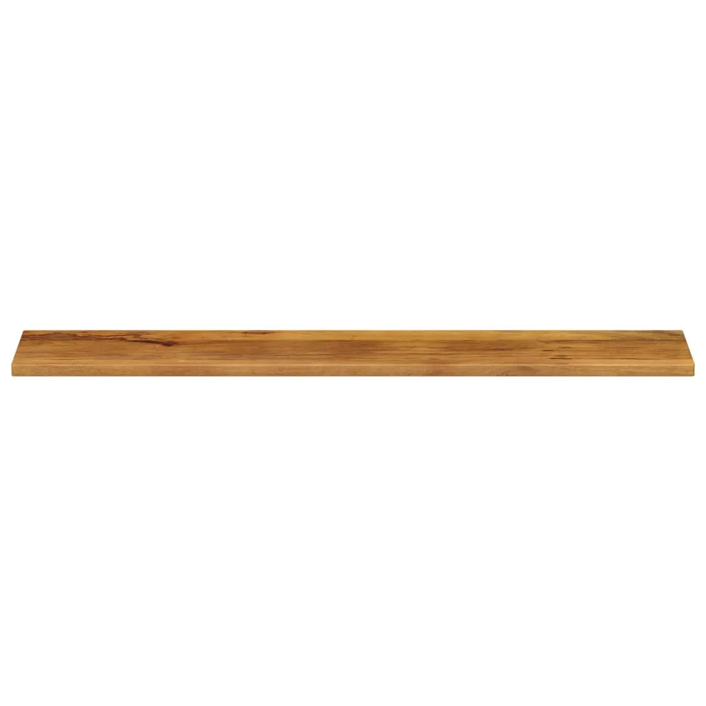 Piano per Tavolo 160x30x3,8cm Rettangolare Legno Massello Mango 371637