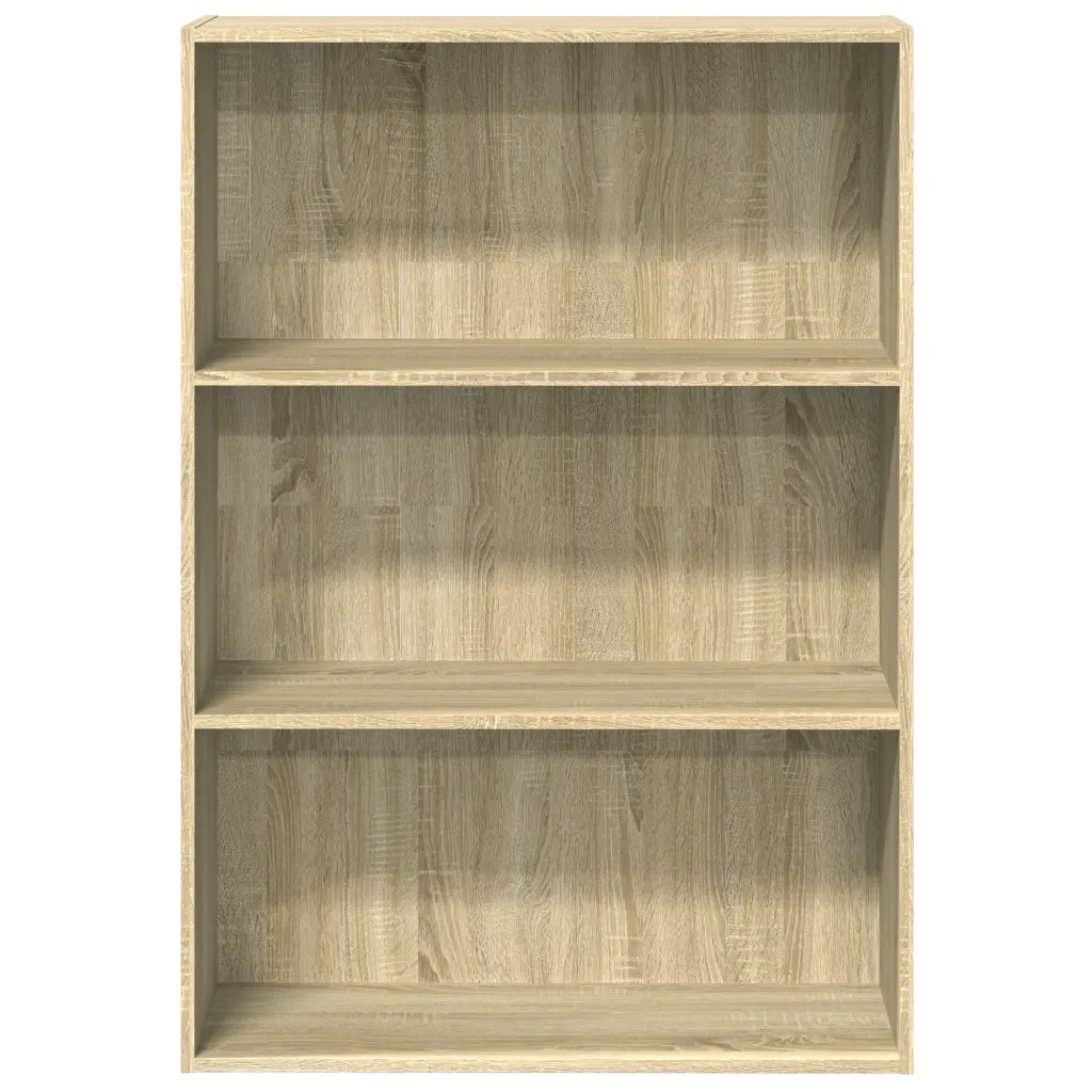 Libreria Rovere Sonoma 80x30x114 cm in Legno Multistrato 857933