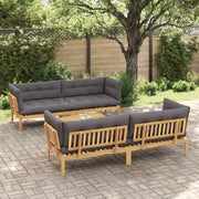 5 Pezzo Unità di divano pallet da giardino