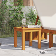 Tavolo Laterale da Giardino 35x35x34 cm Legno Massello di Acacia