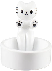Sostegno Candelabro Decorativo Creativo - Design per la Sala da Pranzo - Sostegno Candelabro per Gatti - Hars - 7 x 7 x 6,5 cm - Profumo Carino