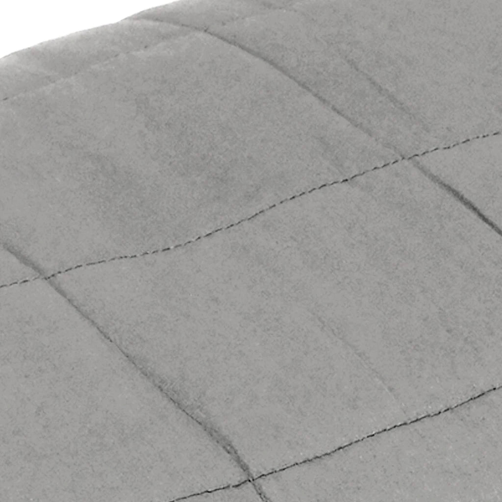 Coperta Ponderata Grigia 235x290 cm 15 kg Tessuto 350733