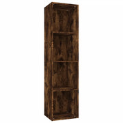 Libreria/Mobile TV | Armadietto TV | Mobile Porta TV Rovere Fumo 36x30x143cm in Legno Multistrato