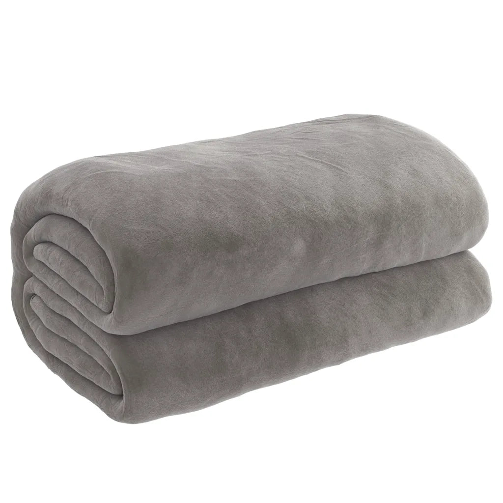 Coperta Ponderata con Copertura Grigia 120x180 cm 5 kg Tessuto 350824