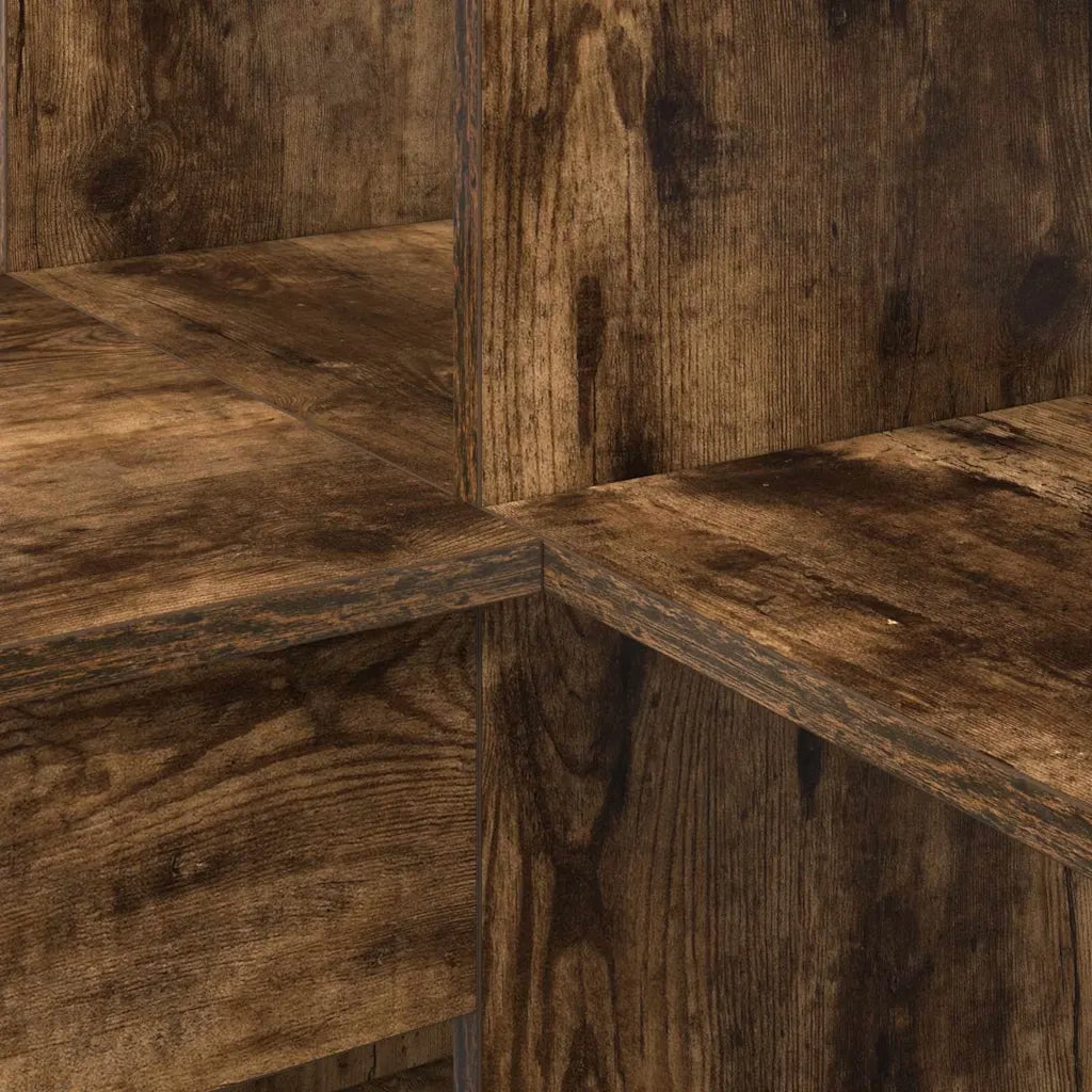 Scrivania | Tavolo da Ufficio ad angolo Rovere fum¨¦ 101,5 x 149,5 x 149,5 cm