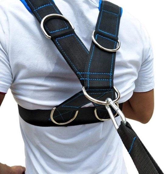Cintura di resistenza alta qualità nylon - cinturone - allenamento di forza - cinturone per spalle - 5 anelli D - 100% nuovo - cinturone per allenamento di forza

Specifiche tecniche:
- Materiale: nylon
- 5 anelli D