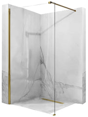 Parete Doccia Rea Aero Gold 110 Walk In