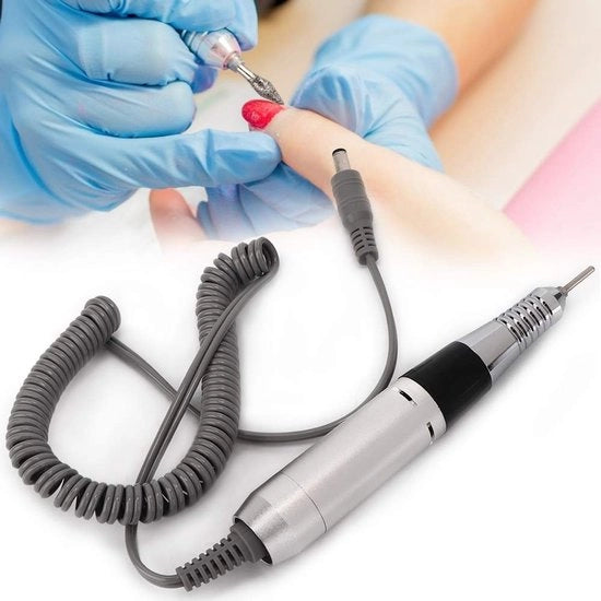 Accessori per manicure - Accessorio manuale senza fili - Funzionale formato compatto - Silenzioso - Accessori per nail art professionale - Compreso