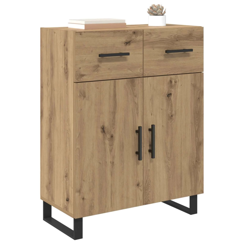 Credenza Rovere artigianale 69,5 x 34 x 90 cm Legno multistrato 882309