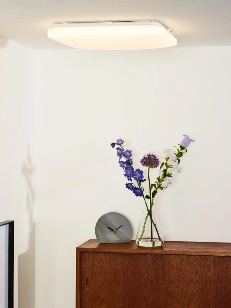 Plafoniera LED Lucide OTIS 42W 3000K bianca 43cm quadrata
