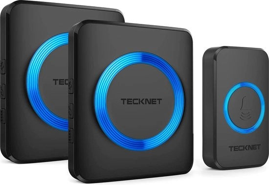 Deurbell - sistema di allarme per porta wireless con ricevitori - sostenibile - facile da installare