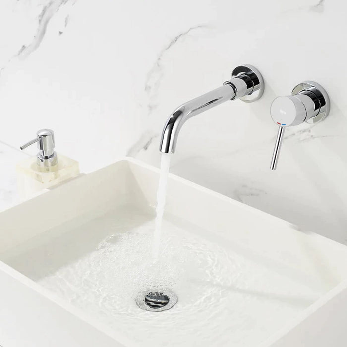 Rubinetto Da Incasso Rea Lungo Long Chrom + Box