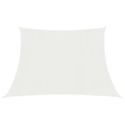 Vela ombreggiante/ombrellone 160 g/m² HDPE 4/5 x 4 m bianco 02_0009026