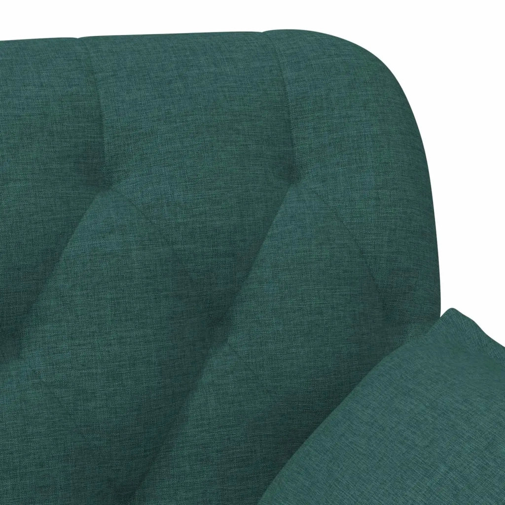 Loveseat con bottoni imbottiti Verde Scuro 111 x 68 x 80 cm 42041801