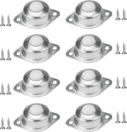 8 pezzi di pulegge a sfere, 16 mm, pulegge per mobili, pulegge a rulli, nylon, pulegge a rulli, pulegge a sfere, trasferimento, piano, equilibrio, scooter, zavorre universali per mobili, bagaglio, pista di discesa