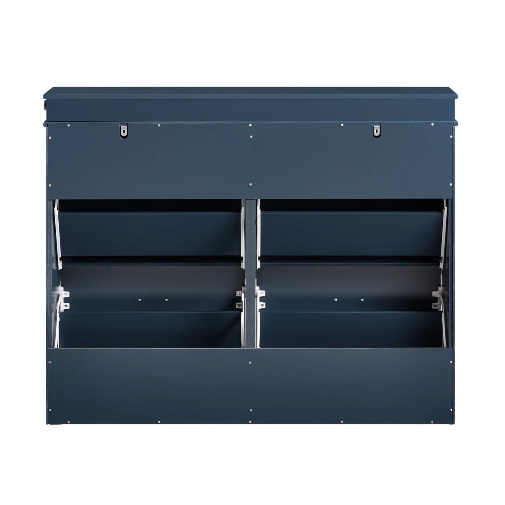 Scarpiera salvaspazio Slim, portascarpe salvaspazio Regolabili blu L104*P24*A83 cm FSR79-B