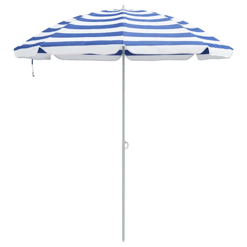 Ombrellone Blu e Bianco 161 x 161 x 193 cm Poliestere 4010656