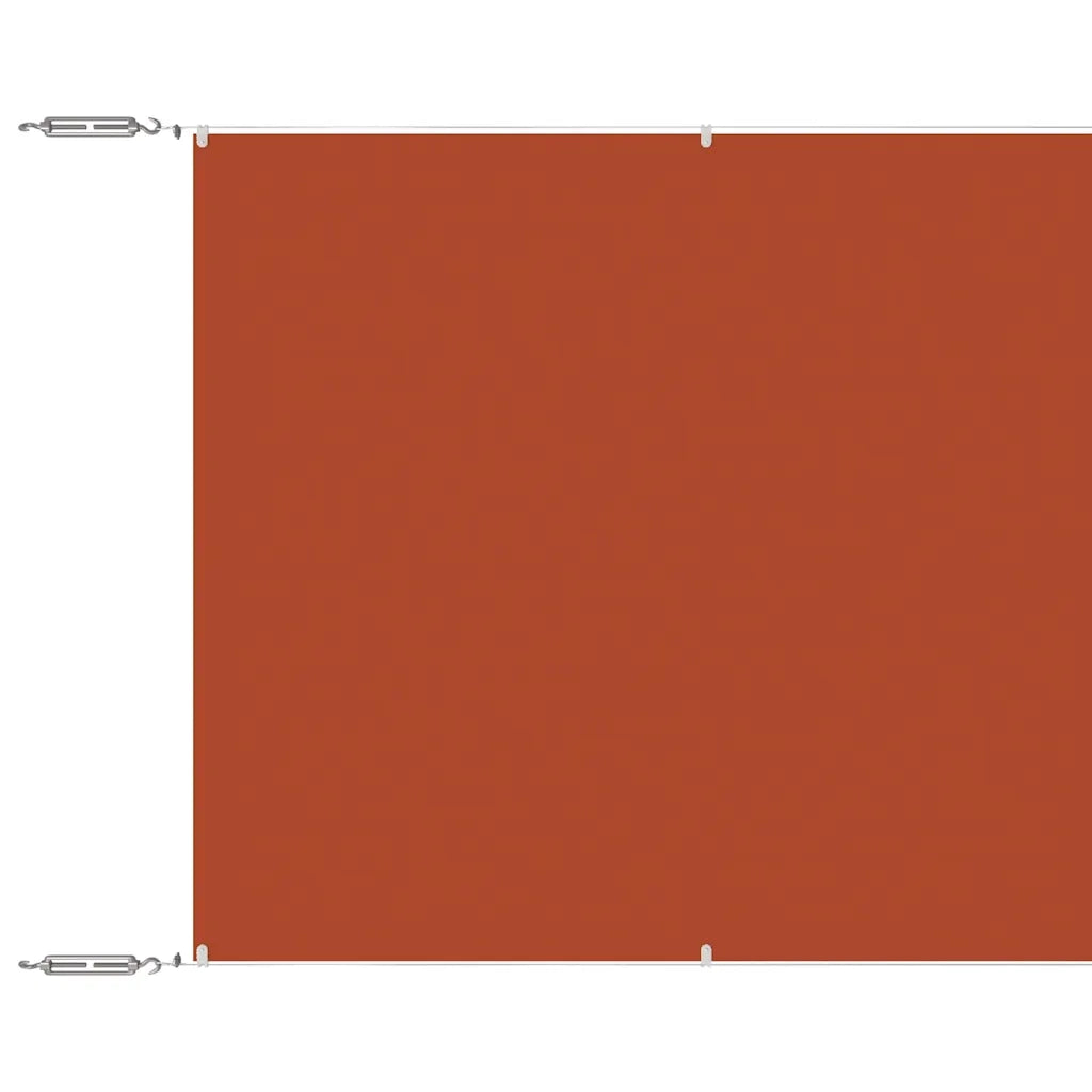 Paravento Verticale Terracotta 100x1200 cm in Tessuto Oxford CFW3971738