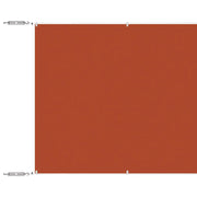 Paravento Verticale Terracotta 100x1200 cm in Tessuto Oxford CFW3971738