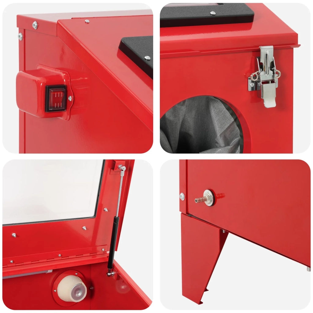 Cabina di Sabbiatura 150 L 125 PSI Acciaio laminato a freddo 42012445