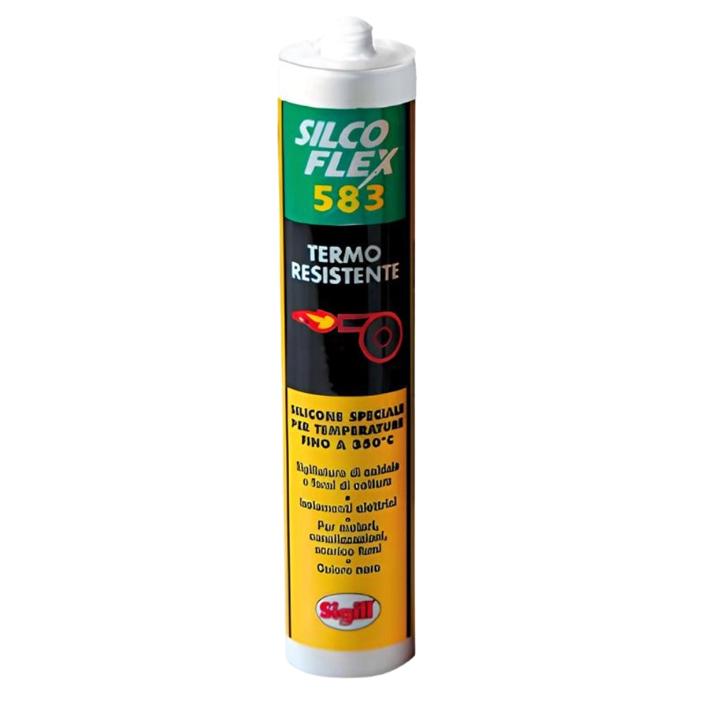 Silcoflex 583 sigillante nero resistente al calore 300 ml