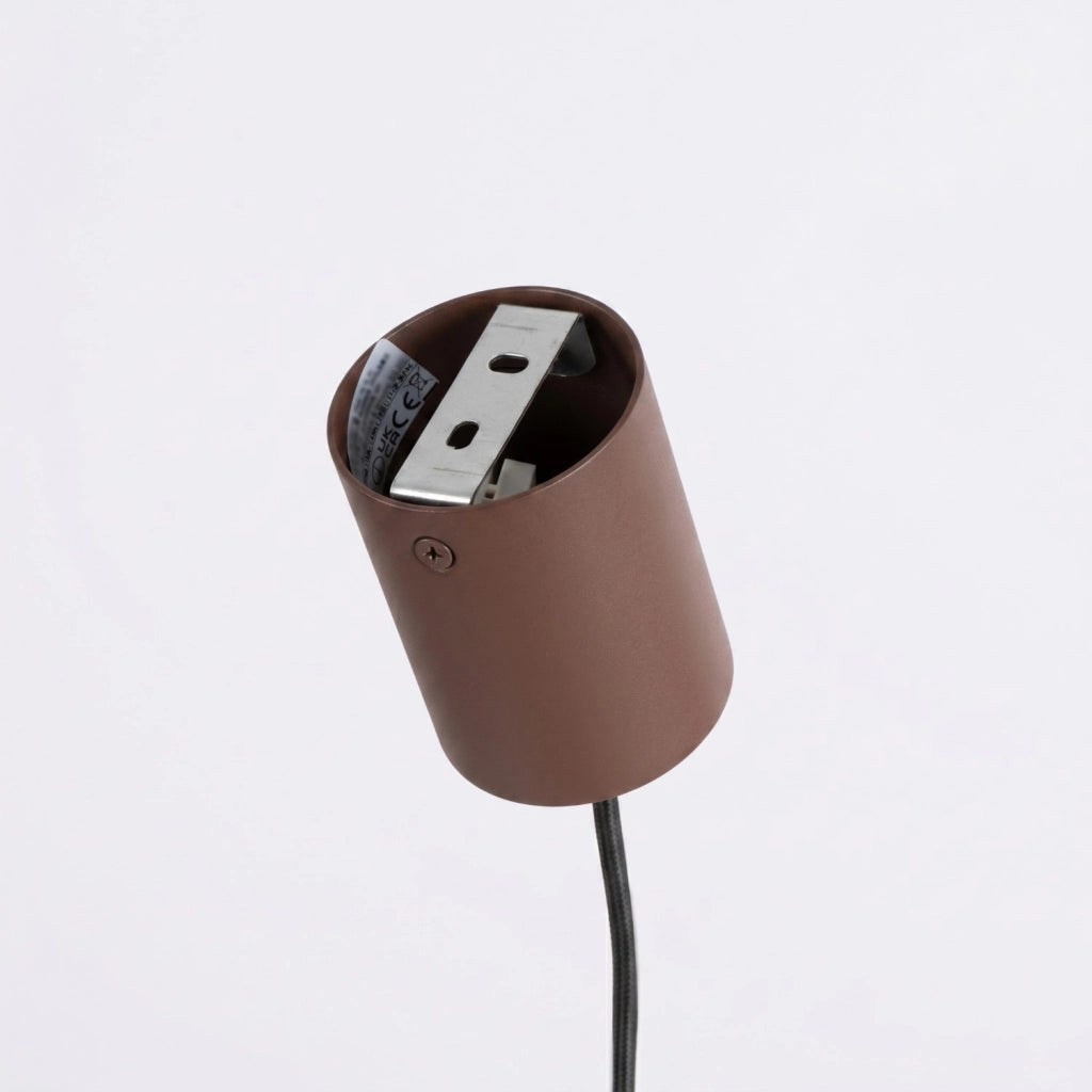 Lampadario AURA 4 marrone Gx53