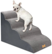 Trappola per cani per piccoli cani, 4-trappole trappola per animali per letto e divano realizzata con spugna alta densità, trappola per cani con inclinazione per cani con copertura rimovibile, lavabile e fondo antiscivolo, 75 x 50 x 40 cm