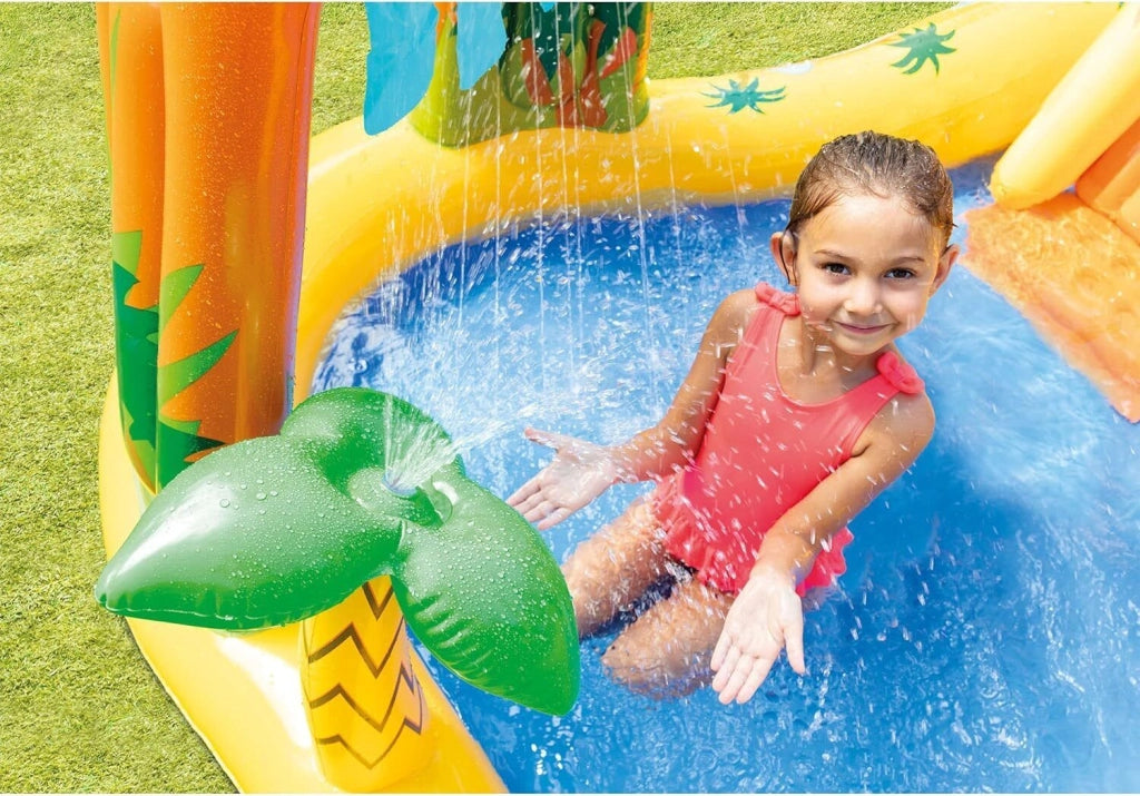 Intex Playground Dinosauri Multicolore 249 x 191 x 109 cm 57444NP