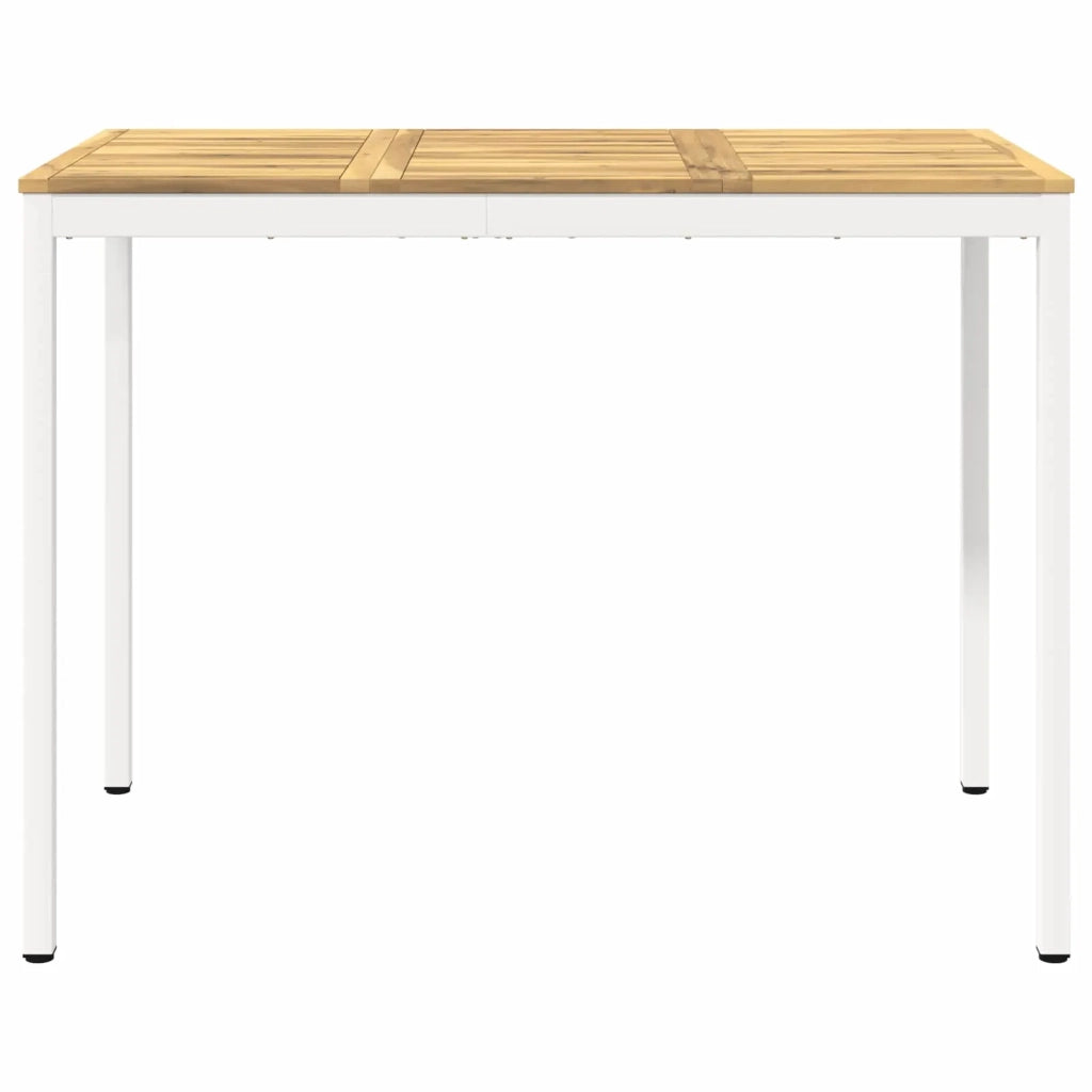 Tavolo Bar da Giardino Bianco 141 x 80,5 x 105 cm 901783