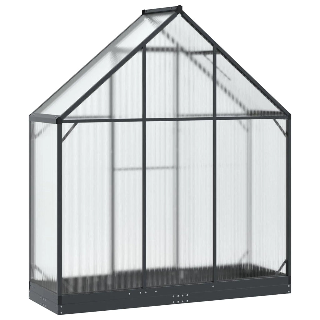 Serra da Giardino con porta Antracite 183,5 x 63,5 x 207 cm 42036858