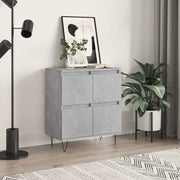 Credenza-Buffet-Armadio da cucina Grigio Cemento 60x35x70 cm in Legno Multistrato 626176