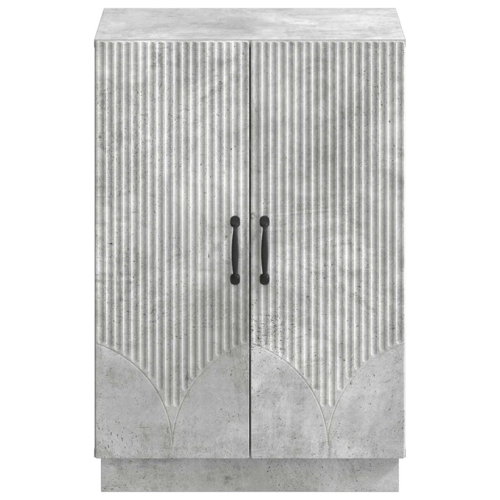 Mobile per scarpe HOORN 59,5 x 39,5 x 87 cm Grigio Cemento 897308