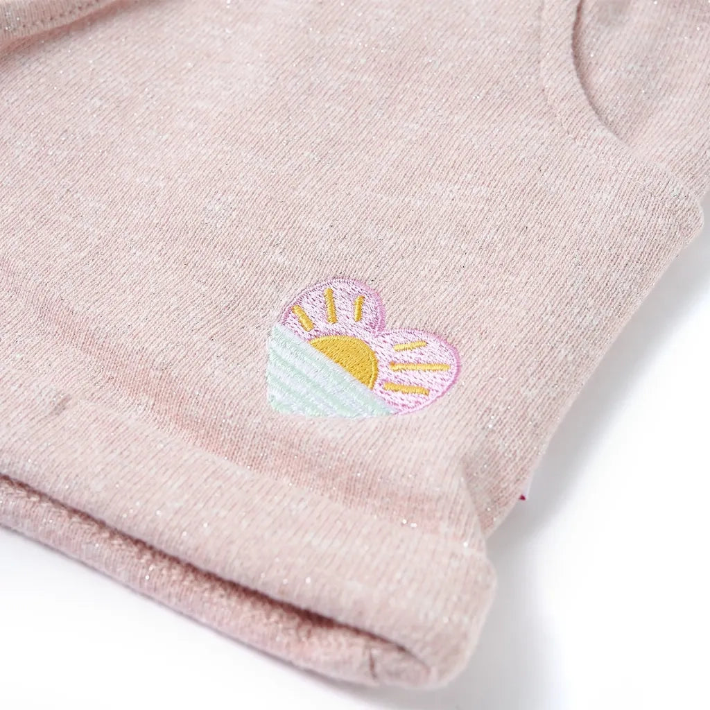 Pantaloncini per Bambini con Coulisse Rosa Chiaro Misto 128 10967