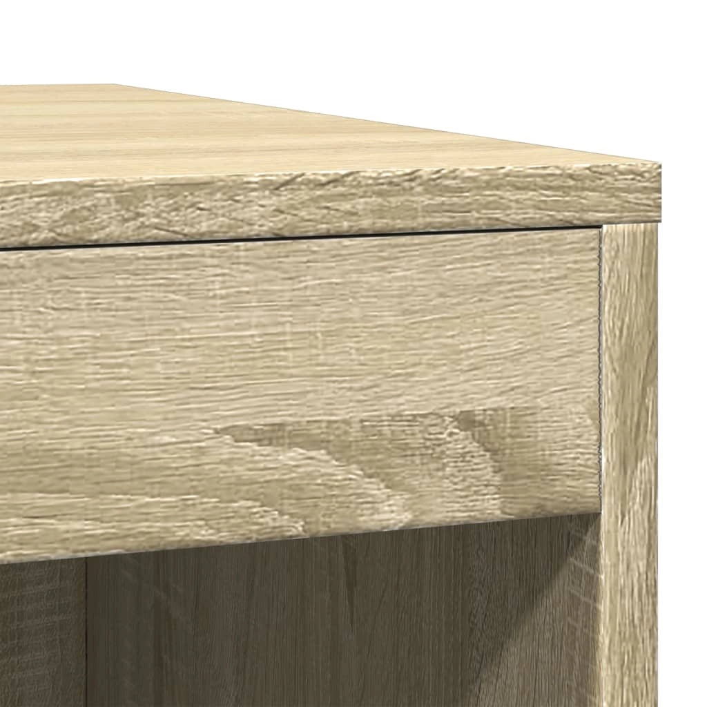 Mobiletto per lettiera per gatti in legno ingegnerizzato Sonoma marrone 02_0043338