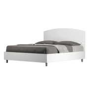 Letto Matrimoniale 160x190 cm Senza Rete Dora Bianco Frassino