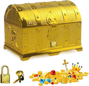 Cassa di Navigatore Pirata 97 x 14 x 95 cm - conservazione e decorazione - regalo per bambini.
